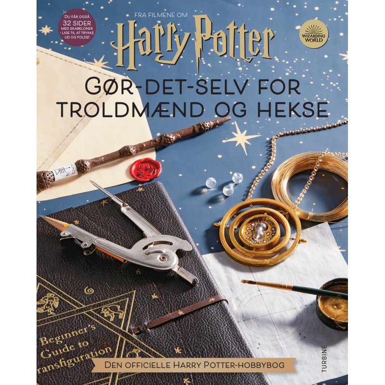 Harry Potter: Gr-det-selv for troldmnd og hekse Den officielle Harry Potter-hobbybog