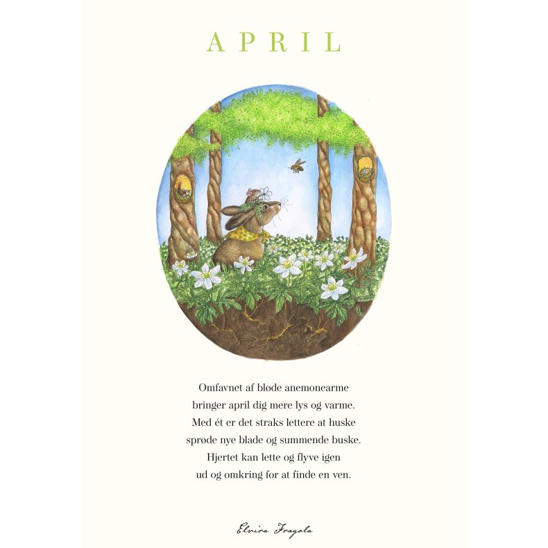 April  ret plakat 