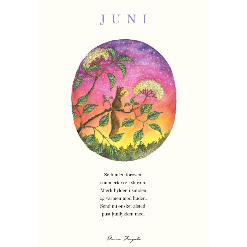 Juni  ret plakat 