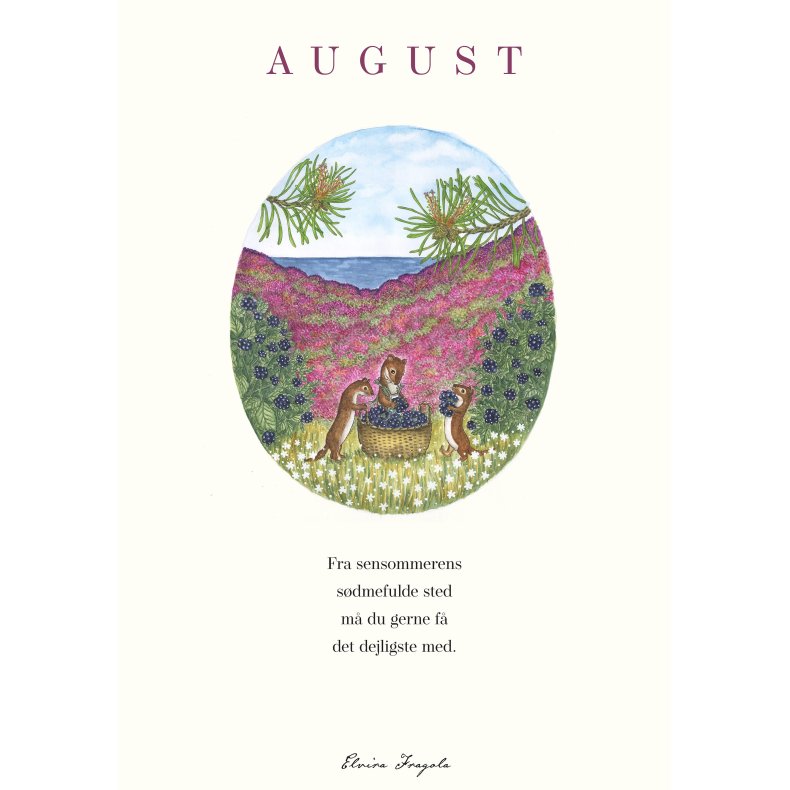 August  ret plakat 
