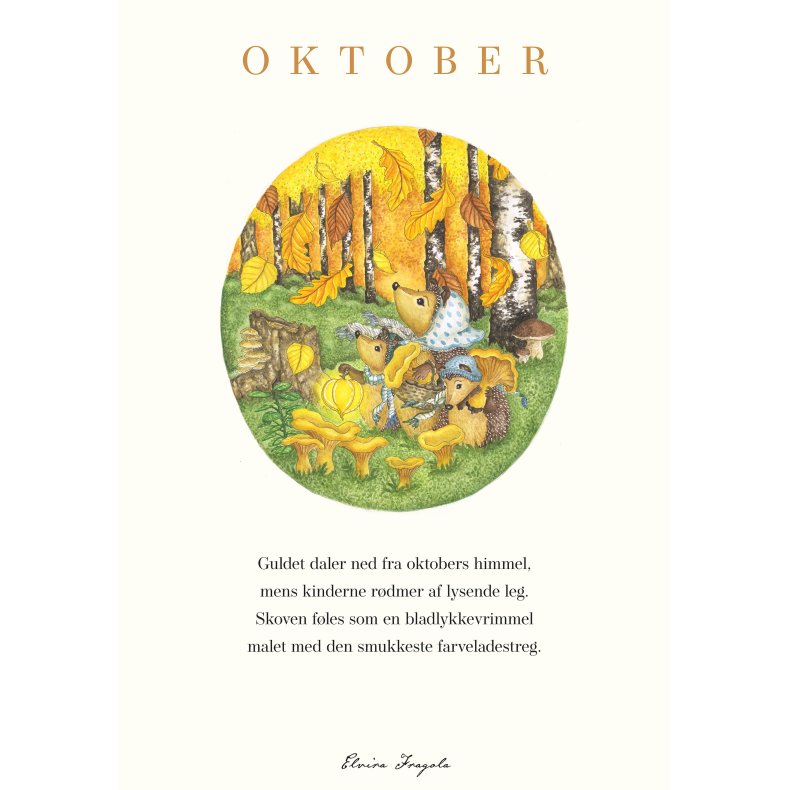 Oktober  ret plakat 