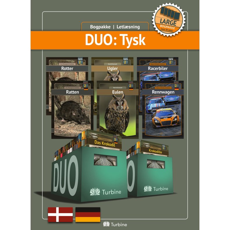 Duo: Tysk (LARGE 30 bger) spar min. 45%