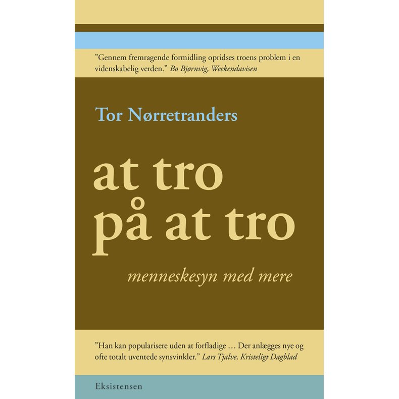 At tro p at tro Menneskesyn med mere