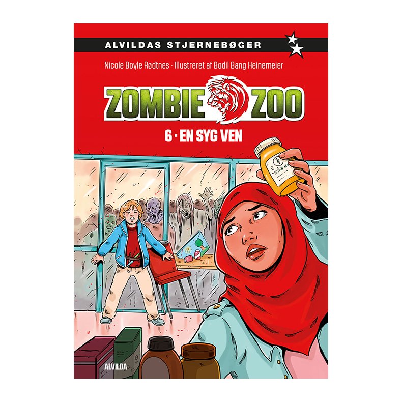 Zombie zoo 6: En syg ven Alvildas Stjernebger