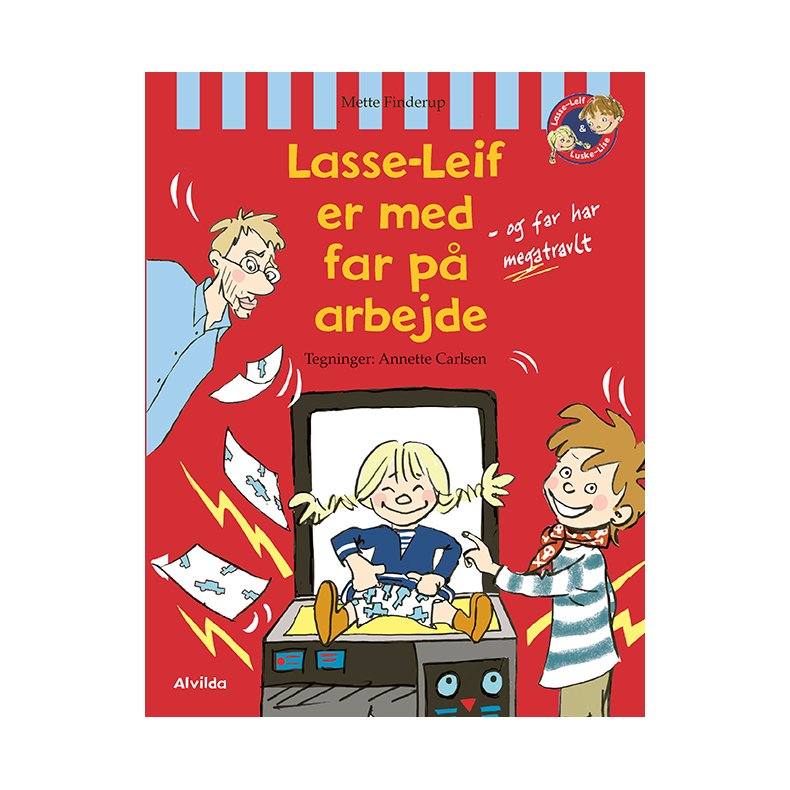 Lasse-Leif er med far p arbejde 