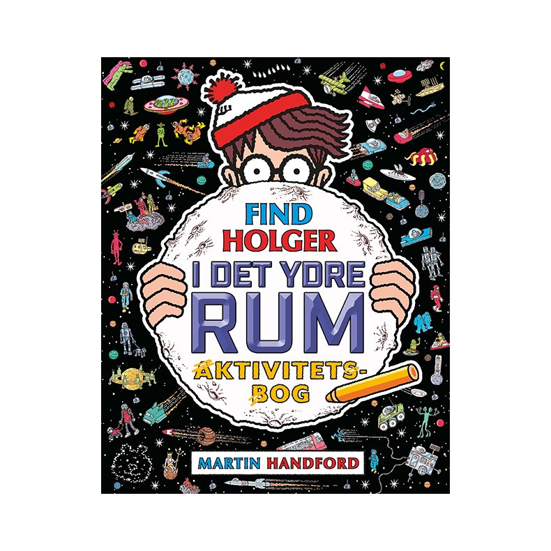 Find Holger - I det ydre rum - Aktivitetsbog 