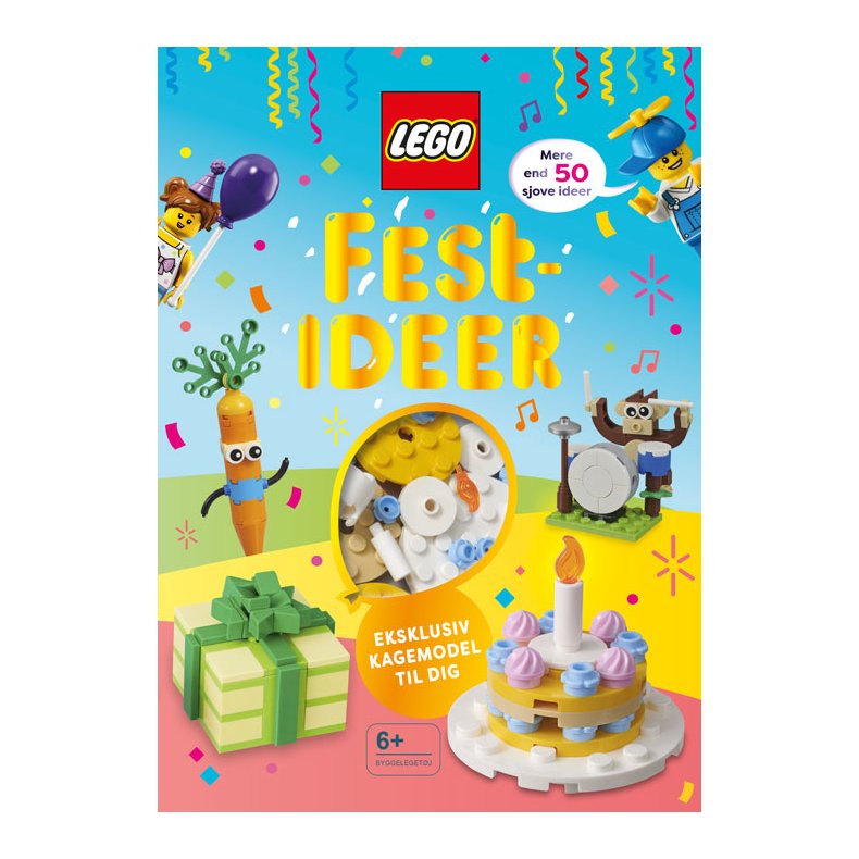 LEGO festideer (bog med klodser) 