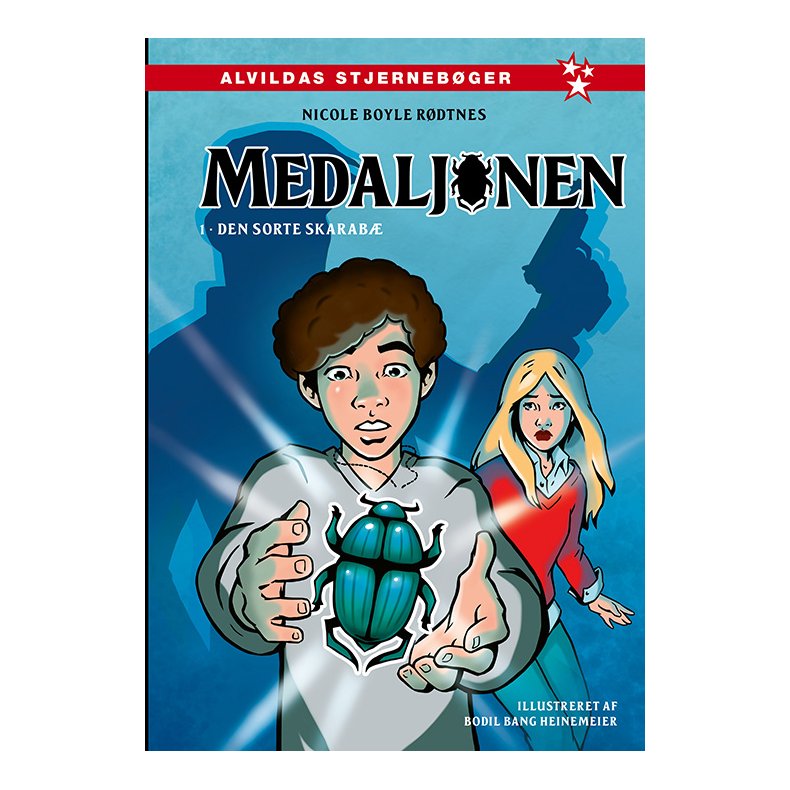 Medaljonen 1: Den sorte skarab letlst og illustreret