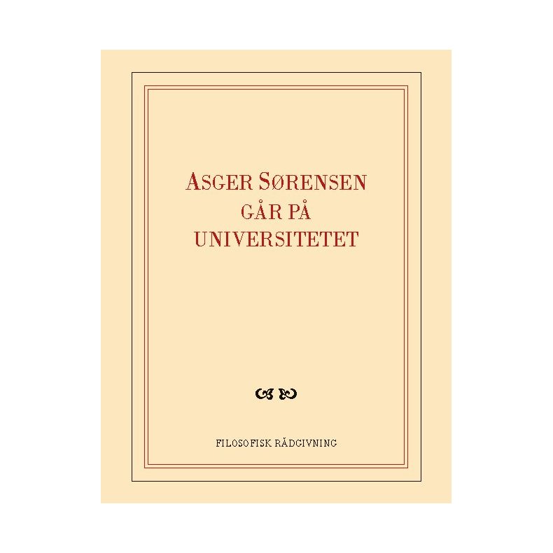 Asger Srensen gr p universitetet Skrapbog fra omvltningerne