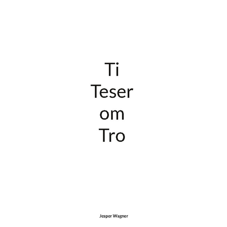 Ti Teser om Tro 
