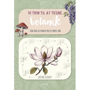 10 trin til at tegne botanik Tegn over 50 planter med 10 simple trin