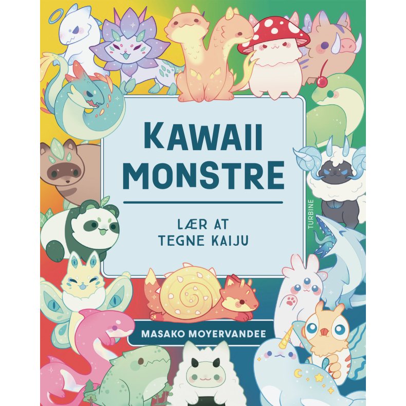 Kawaii monstre l�r at tegne kaiju