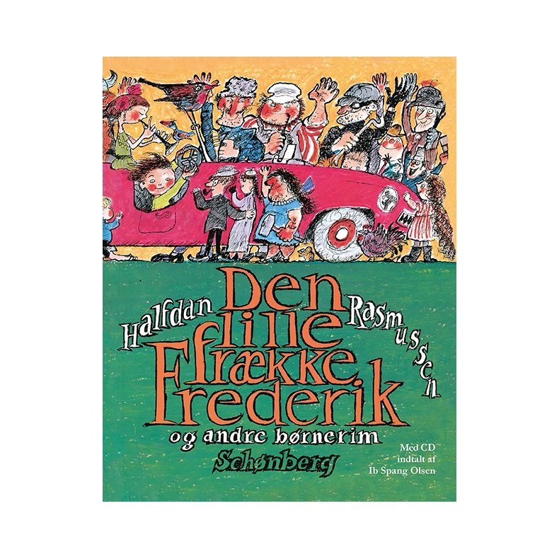 Den lille frkke Frederik med CD 