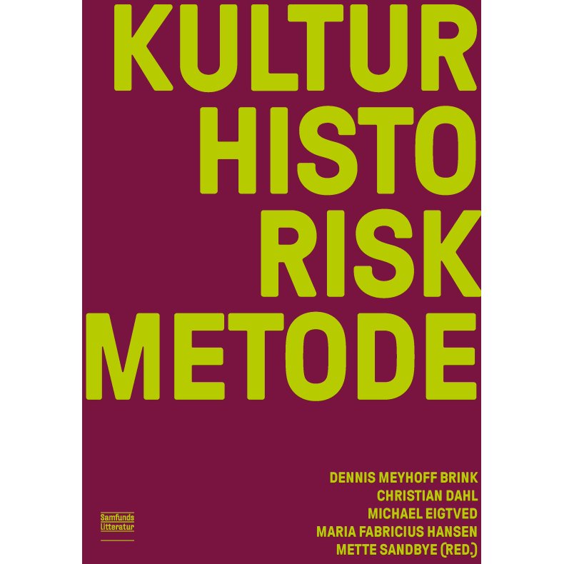 Kulturhistorisk metode 