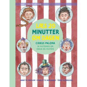 Frste lsning: Ls 20 minutter om dagen: Cirkus Paloma 14 historier om Vanja og Vilfred