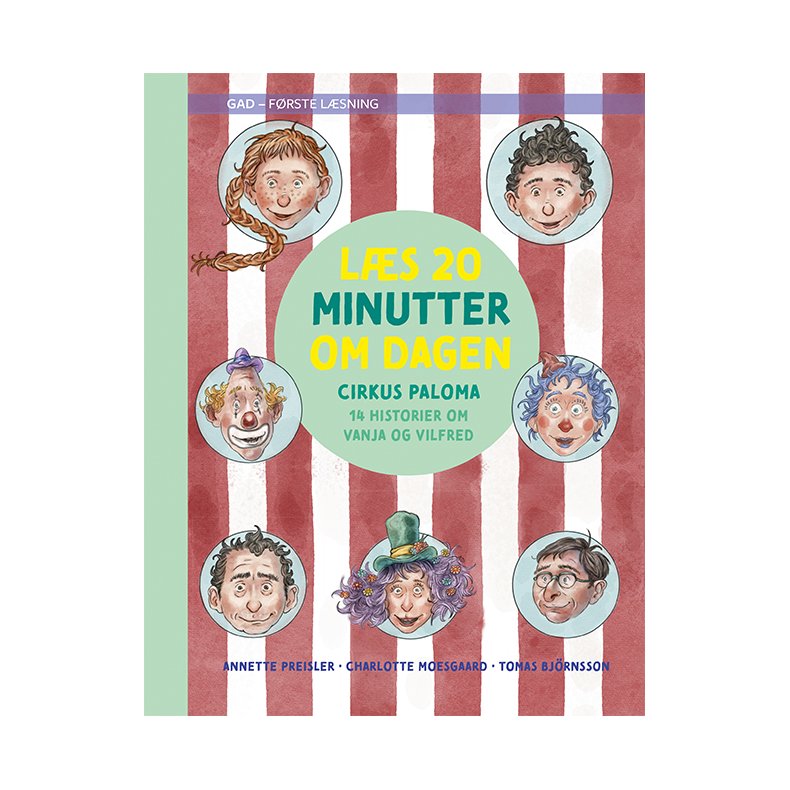 Frste lsning: Ls 20 minutter om dagen: Cirkus Paloma 14 historier om Vanja og Vilfred