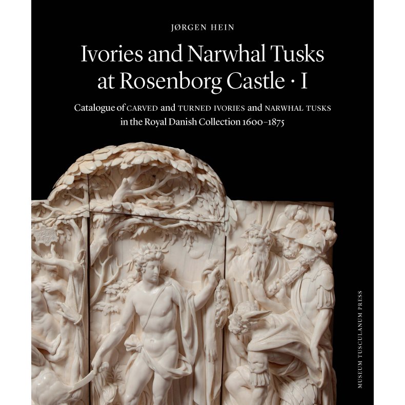 Ivories and Narwhal Tusks at Rosenborg Castle - 2 bind i kassette Catalogue of Carved and Turned Ivories ans Narwhal Tusks in the Royal Danish Collection 1600-1875