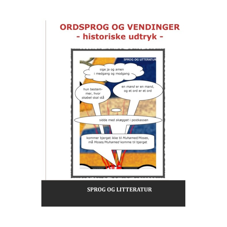 Ordsprog og vendinger Historiske udtryk