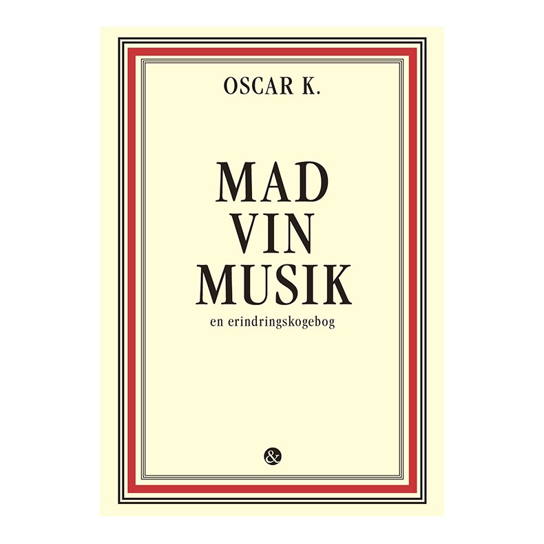 Mad vin musik En erindringskogebog
