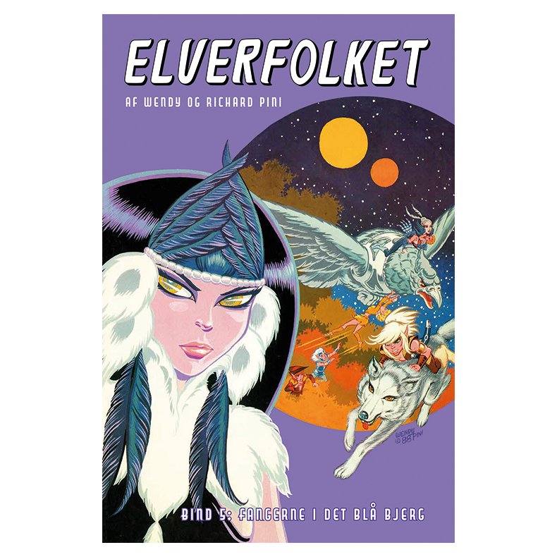 Elverfolket bind 5 Fangerne i Det Bl Bjerg