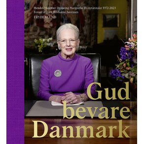 Gud bevare Danmark Hendes Majestt Dronning Margrethe II's nytrstaler 1972-2023