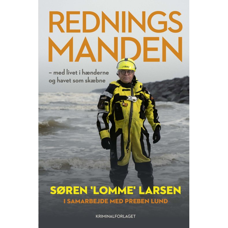 Redningsmanden med livet i hnderne og havet som skbne