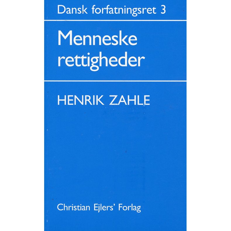 Dansk Forfatningsret 3 