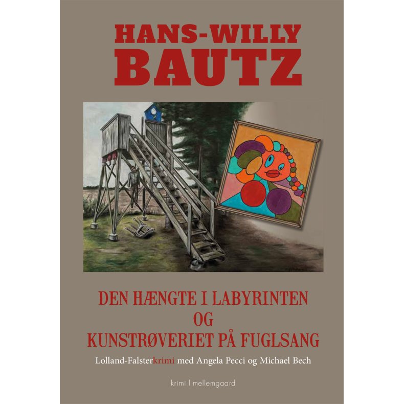 Den hngte i labyrinten og kunstrveriet p Fuglsang Lolland-Falsterkrimi med Angela Pecci og Michael Bech