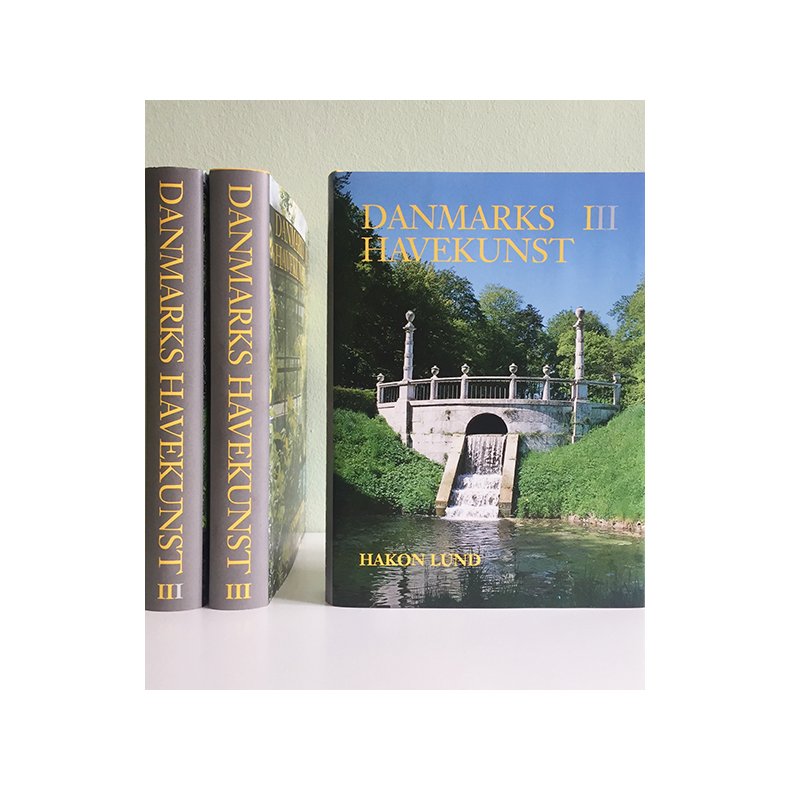 Danmarks havekunst Bind 1-3