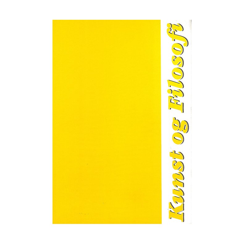 Kunst og Filosofi i det 20. rhundrede 