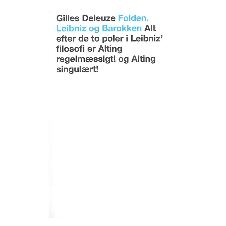 Folden. Leibniz og barokken 