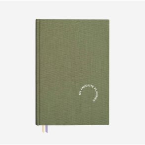 MY FAVORITE PLANNER 2025/2026 Lys grn Kalender Dateret / Studieplanner