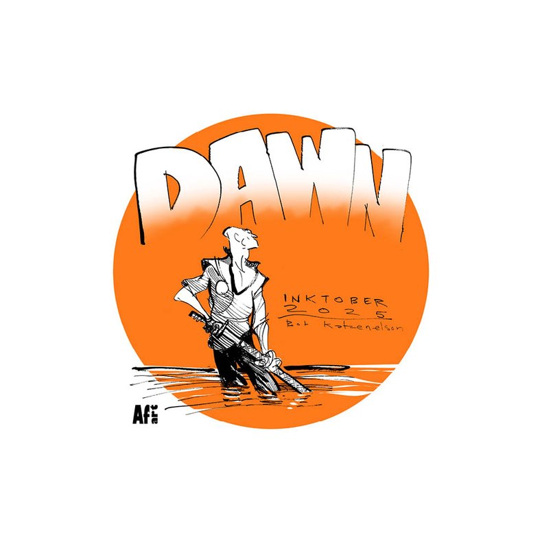 Inktober 2025 DAWN