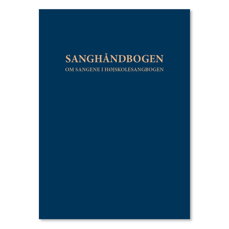 Sanghndbogen Om sangene i Hjskolesangbogens 19. udgave