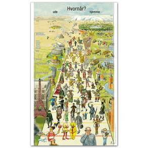 Skalks tidstavle, plakat