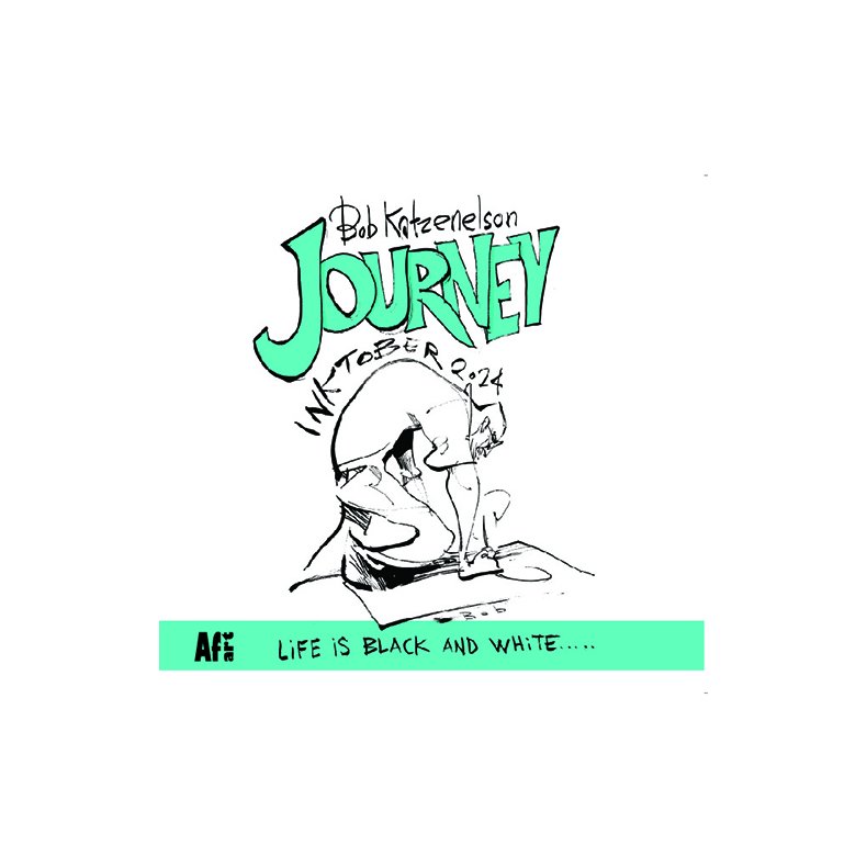 Inktober 2024 Journey - Life is black and white.....