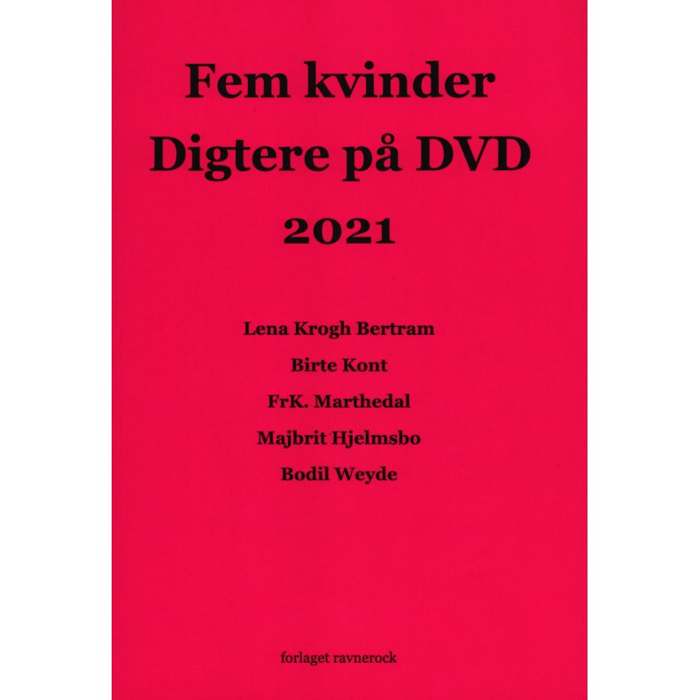 Fem kvinder Digtere p DVD 2021 