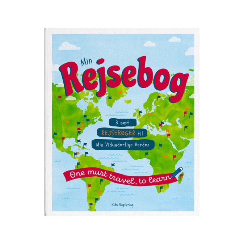 Min Rejsebog 3 st rejsebger til Min Vidunderlige Verden