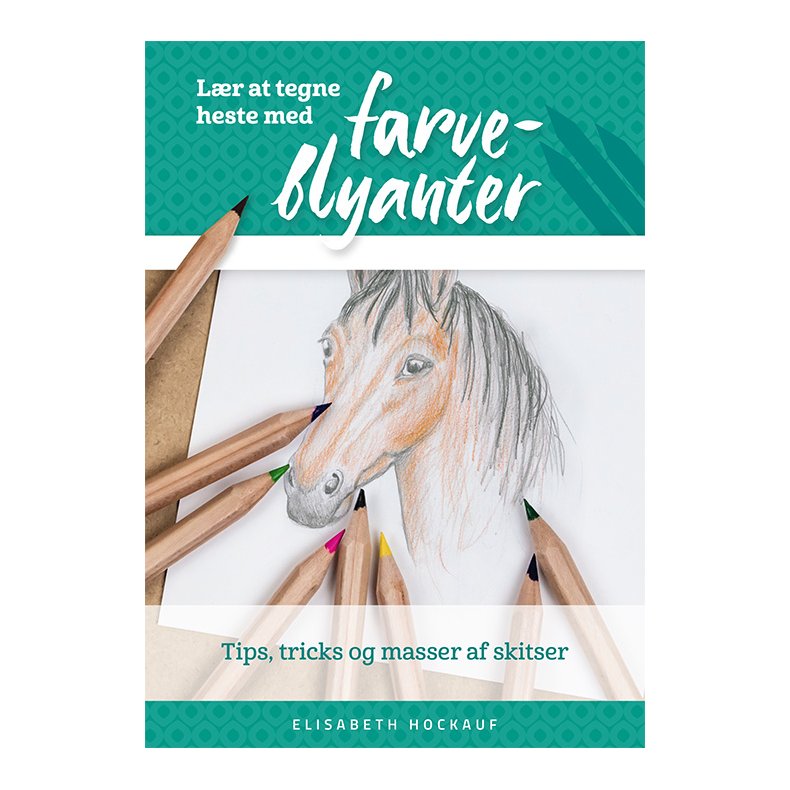 Lr at tegne heste med farveblyanter 