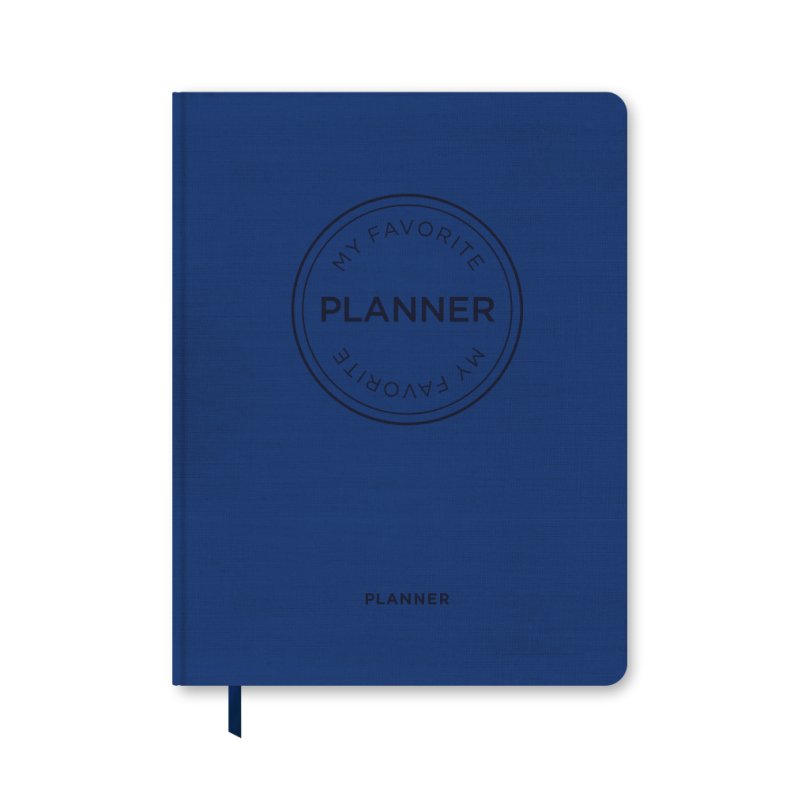 MY FAVORITE PLANNER Udateret Planner / Koboltbl Kalender Udateret / Koboltbl