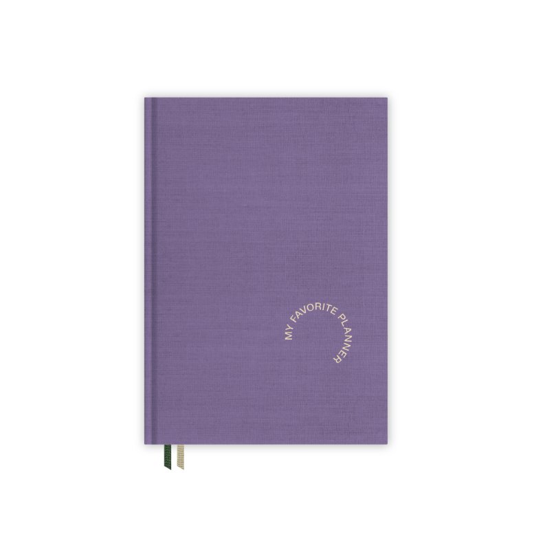 MY FAVORITE PLANNER 2025 Lys Violet Kalender Dateret / Lys Violet