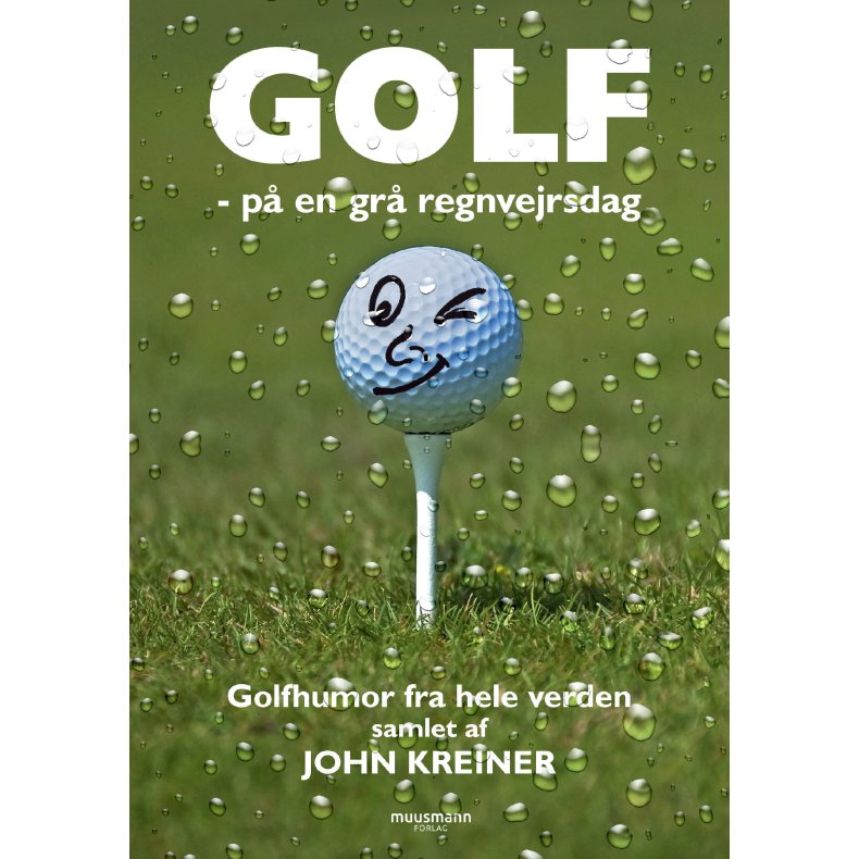 Golf p en gr regnvejrsdag