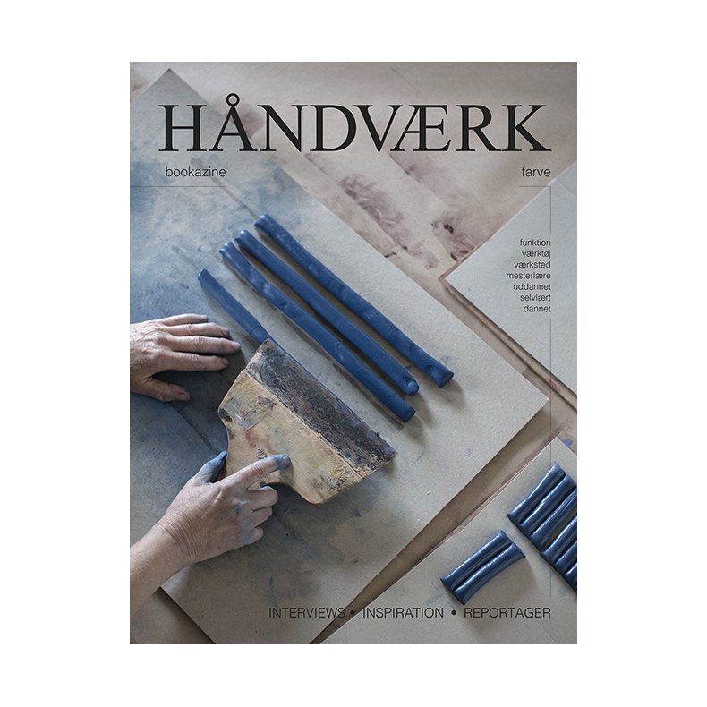 HNDVRK bookazine -farve  (dansk udgave) 