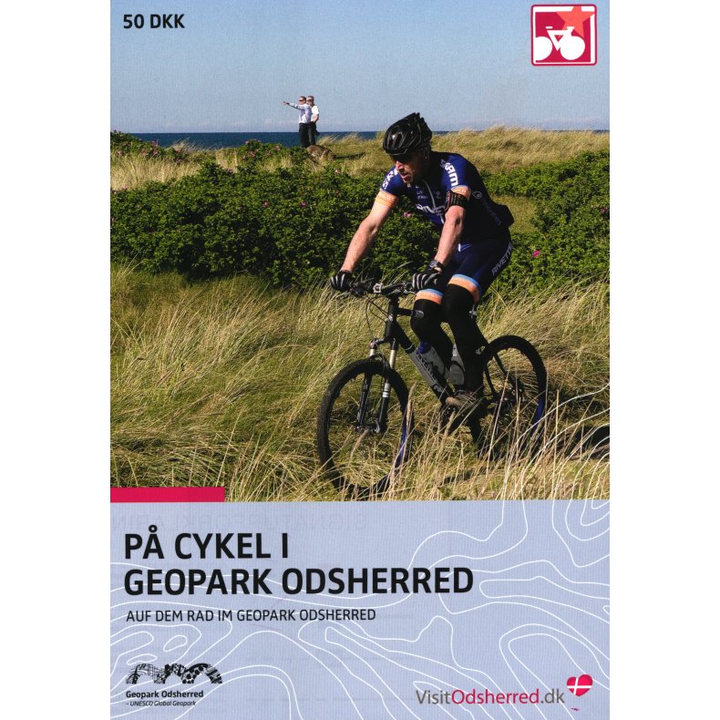 P cykel i Geopark Odsherred - kort 