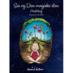Sia og den magiske sten - Malebog 