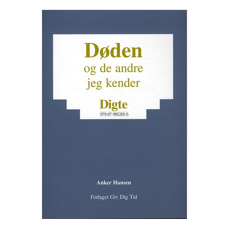 Dden - og de andre jeg kender digte