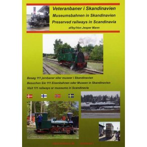 Veteranbaner i Skandinavien - DK/ENG/TYSK Besg 111 jernbaner eller museer i Skandinavien