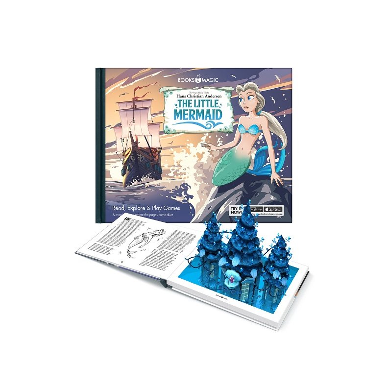 The Little Mermaid - A Magical Augmented Reality Book The Original Fairy Tale by Hans Christian Andersen