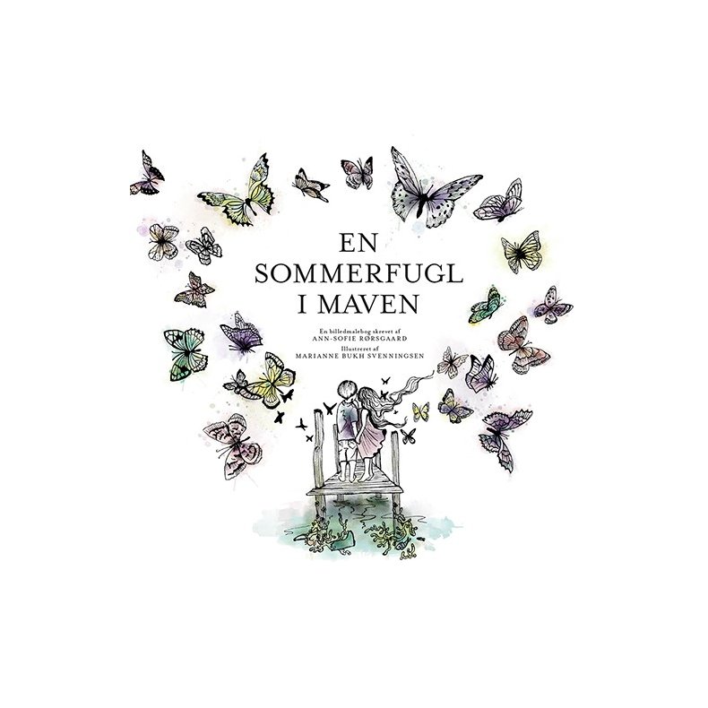 EN SOMMERFUGL I MAVEN en billedmalebog for brn & voksne