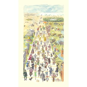 Skalks tidstavle, kunstplakat